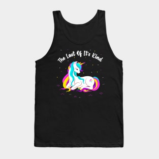 Unicorn The Last Of Its Kind Unicorns Women Girls Tank Top